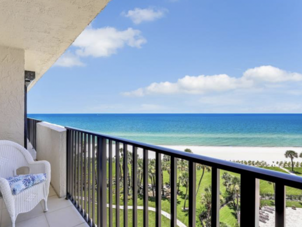 6th floor views Gulf Front of Vanderbilt Beach 3 month rental